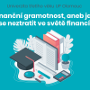 Univerzita třetího věku: Finanční gramotnost, aneb jak se neztratit ve světě financí